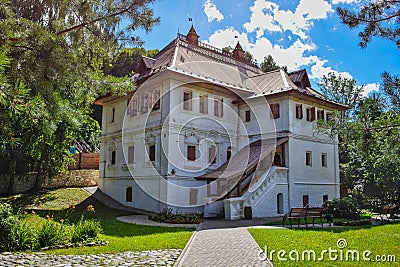 Ancient building of the Gorokhovets Historical Museum Stock Photo